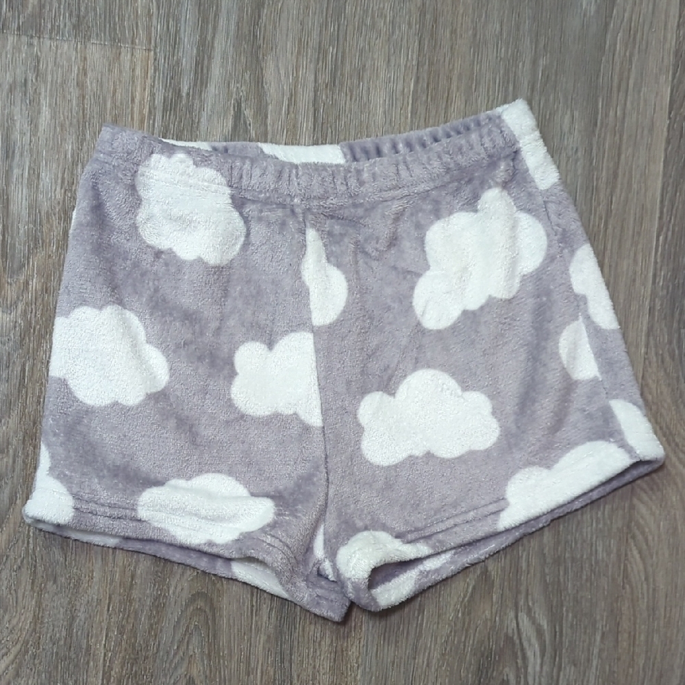 ❤️5/$25 Cozy Cloud Print Soft Sleep Shorts